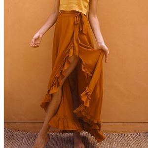 Rust skirt